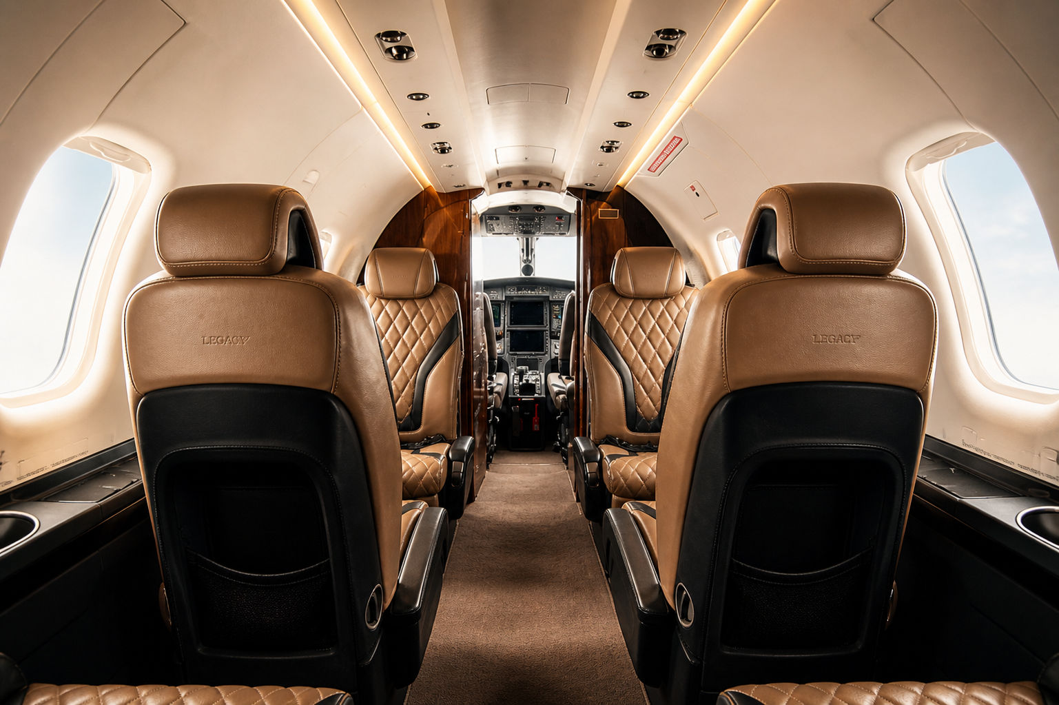 PC-12 Cabin Interior